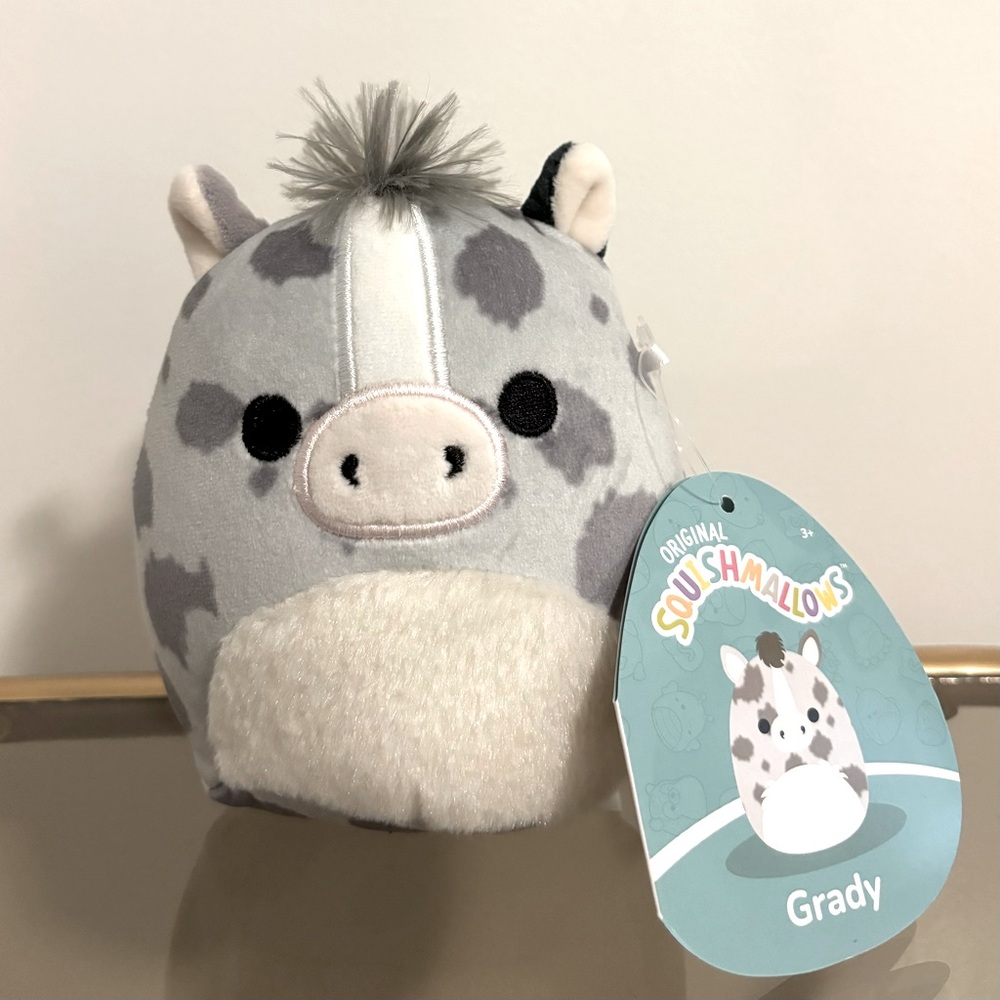 Grady The Grey Appaloosa Horse Squishmallow